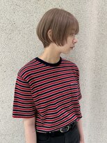 マイル 渋谷(mile)&nbsp;コンパクトショート×クリーミーベージュ