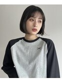 ゆるまきタッセルカット/タッセルカット/タンバルモリ/韓国ボブ