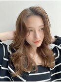 髪質改善＊こなれミディウェーブパーマ＊美髪【Zina 三田】