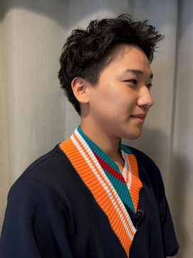 ヌース(NOOS) メンズソフトツーブロックニュアンスパーマ