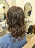 ミディアムパーマ