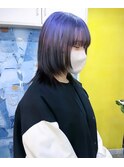 TAL’KE武庫之荘/ルーツカラー×ブルーラベンダー_415