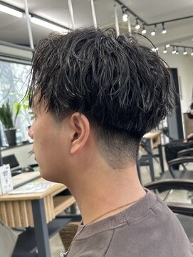 フイ 新宿3丁目(Hui) スパイキーショート/ニュアンスパーマ/韓国マッシュ/men's