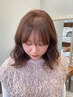 前髪カット＋前髪ポイント縮毛矯正