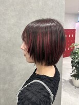 プライズ 成増店(prize)&nbsp;ショートボブウルフレッドカラーアンブレラカラー