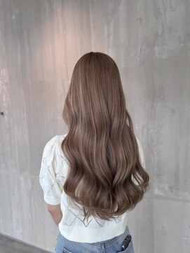 トテ(tote.) 王道ミルクティーベージュ透明感ブリーチカラー