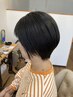 カット＋似合わせカラー＋頭浸浴