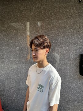 ソワン ドゥ ブレス 立花店(soin de brace) メンズパーマ/ラルフカール/フェザーパーマ/尼崎