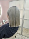 ブルーシルバーカラー