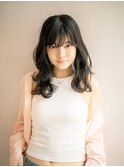 ラフウェーブ×マロンベージュ