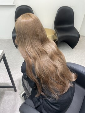 ペレ 渋谷(PELE) ミディアムヘア/暗めカラー/グレージュ/渋谷