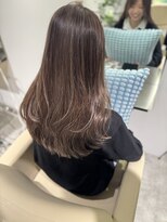 レヴリー(reverie)&nbsp;海外レイヤーダークブラウンハイライト髪質改善30代40代心斎橋