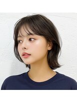モンド ヘアクリエーション 新栄店(monde hair creation)&nbsp;【monde】外ハネボブ×シースルーバング