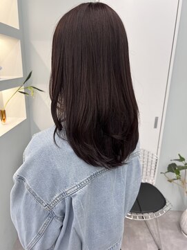 暖色カラー/ラベンダーブラウン