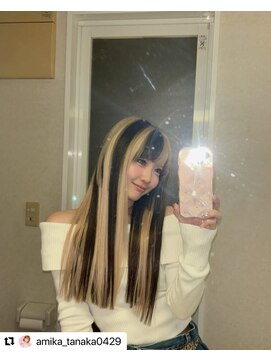 ラピス 大阪アメ村店(Lapis) 大阪エクステアミカちゃんスタイル