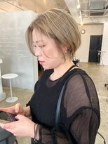 ヘアーワークスヴィクサス 諫早店(HAIR WORKS VIXUS)&nbsp;【VIXUS 持永早紀子】くびれショートボブ