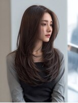 ダル 渋谷/表参道(DAL.)&nbsp;レイヤーカット髪質改善カラー透明感カラー顔まわりカット