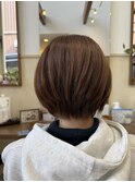 新規お得クーポンあり【見附　今町】明るめショートヘア