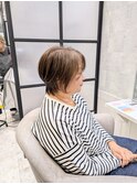 白髪ぼかし/脱白髪染め/脱白髪染めハイライト/透明感