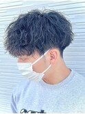 ツイストパーマメンズパーマ波巻きパーマシャドウパーマ佐賀