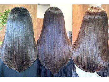 ユキ 八事(yukii)の写真/《縮毛矯正・自然な仕上がり》扱いやすく柔らかい質感に