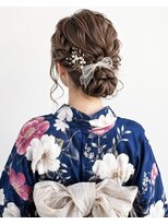 ウィールール 札幌店(WE RULE) 浴衣ヘアセットゆるふわシニヨン