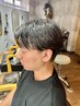 【メンズ人気NO4】カット＋フェザーパーマ￥14500
