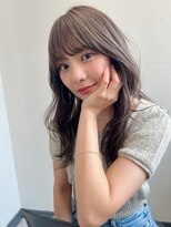 ログ 高松木太店(Log)&nbsp;ミディアムレイヤー/ブリーチなしダブルカラー/高松/髪質改善
