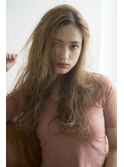 【miel hair bijoux】大人ルーズなかき上げロング