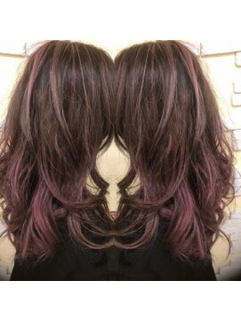 クレア(CREA) ハイライトシースルーピンク