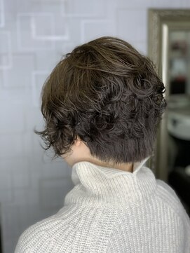 リトル(Re:tle) 【河野有希】オリーブアッシュ&パーマスタイル