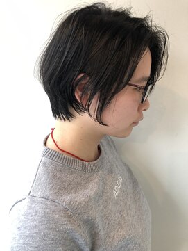 ミラバイグリーン(Mira by green) 【担当JUN】耳かけ前下がりショート