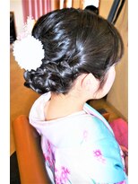 デザインヘアーピアジェ 八木店(DESIGN HAIR PIAGET) ☆似合わせさせて頂きます☆ピアジェ袴着付+アップ+メイク☆