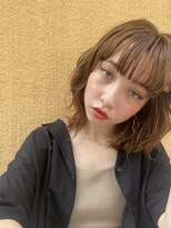 レオニード 表参道(LEONID)&nbsp;ホワイトアッシュ　ニュアンスウェーブ　佐々木