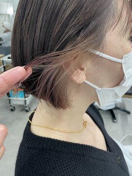 ワク(WAKU) 大人のインナーカラー!デザインカラーヘルシースタイル