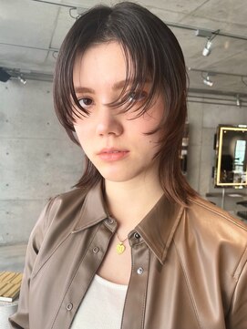 スクリーンギンザメゾン 銀座(SCREEN GINZA MAISON.) 黒髪カタログ/クラゲヘアー/オリーブ/銀座