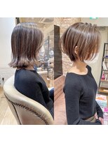 バンプ ギンザ(BUMP GINZA) 30代/40代/50代・絶壁解消・小顔前下がりショートボブ【BUMP】★