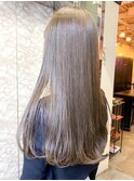 ACE 横浜　艶髪髪質改善×アッシュグレー