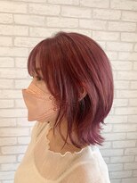 ヘアアプセウス (hair APCEWS) ピンクカラー