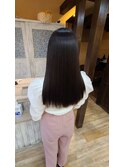 髪質改善ストレート