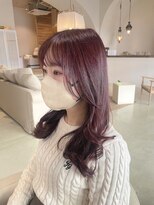 エリス キョウバシ(Eliss)&nbsp;ロングヘア×ブリーチなし×ピンクカラー