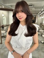 ボタン シブヤ(VOTAN SHIBUYA)&nbsp;前髪あり/顔まわりカット/くびれヘア/2way前髪/シースルーバング