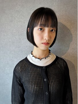 イトシテ ミニボブ×ブラックカラー【担当 ジン トモヒト】