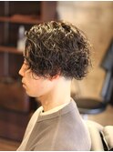 束感/ハイライト/波巻き/マッシュパーマ<理容室><多摩センター>