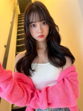 アンジェリカ 天理店(ANGELICA) 韓国ヘア×ラフ巻き×くびれバング×ヨシンモリ