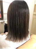 tuuli筑紫野店☆伸ばしかけヘア☆ミディアム☆くすみカラー☆