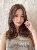 プアメリア 名古屋(Puamelia)&nbsp;トリートメント ブリーチなしダブルカラー 前髪縮毛矯正