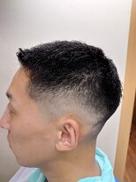 ヘアーカットデザインサロン スマッシュ 田町店(Hair cut design salon Smash)&nbsp;アップバング　シェーバーフェード　ジェットモヒカン スタイル