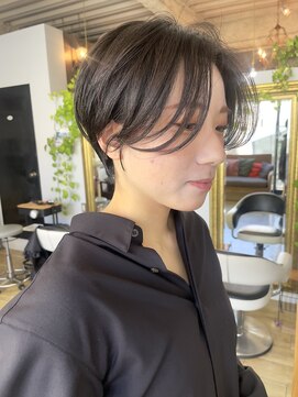 ヌード(NUDE) NUDEハンサムショートコンパクトショート前髪なしショート