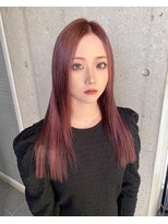 ガルボ ヘアー(garbo hair) #ガルボ#ハイトーン#エクステ#ブリーチ#プルエクステ#10代#20代